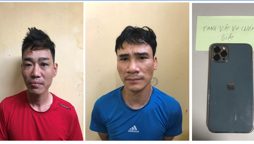 Công an quận Lê Chân: Truy bắt nhanh 2 đối tượng cướp giật tài sản